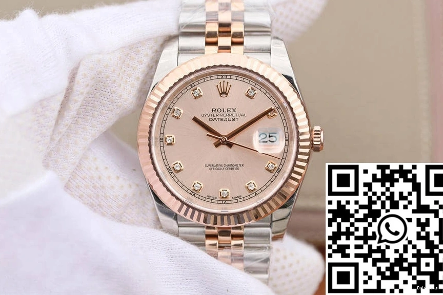 Sundust Factory M126331-0008 Rose Datejust Rolex Dial Gold EW 0911